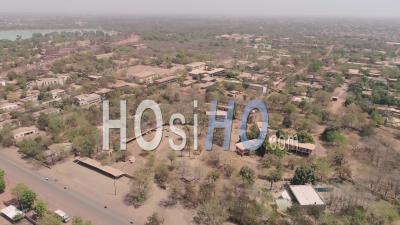 The National Revolutionary Council In Ouagadougou, Video Drone Footage