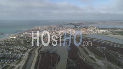 Village Saintes-Maries-De-La-Mer - Video Drone Footage