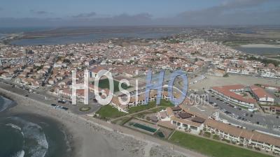 Village Saintes-Maries-De-La-Mer - Video Drone Footage