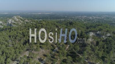 Vicinity Of Lake Of Peirou, Provence - Video Drone Footage