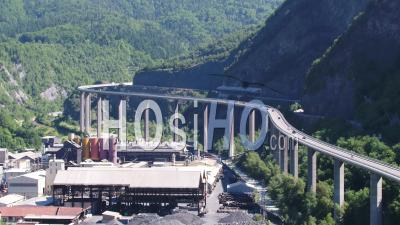 Viaduct Of Egratz, Chamonix - Video Drone Footage