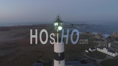 Night At The Creac'h Lighthouse In Ushant