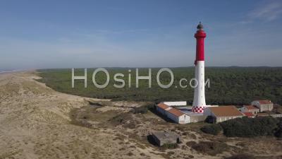 La Tremblade Lighthouse Of The Coubre Video Drone Footage