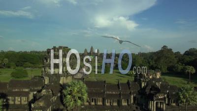 Temple D'angkor Vat, Cambodge - Vidéo Drone