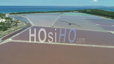 Salt Marsh In Ibiza - Video Drone Footage