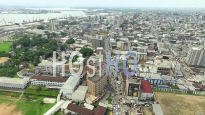 Douala Akwa Port Seaside - Vidéo Drone