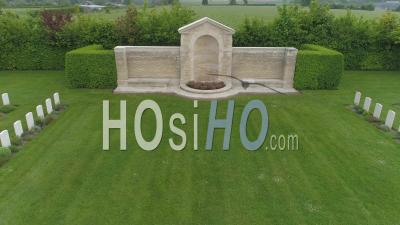 Commonwealth Military Cemetery Of Tilly-Sur-Seulles - Video Drone Footage