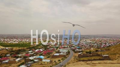 Vue Aérienne De Hargeisa, En Somalie, Capitale Du Somaliland - Vidéo Drone