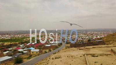 Aerial View Of Hargeisa, Somalia, The Capital Of Somaliland - Video Drone Footage