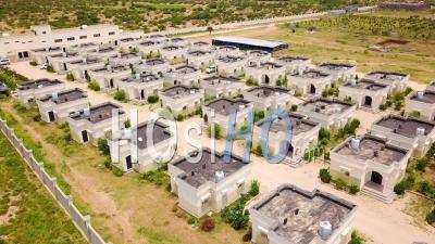 Aerial View Of A Housing Development In Hargeisa, Somalia, The Caipital Of Somaliland - Video Drone Footage