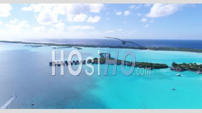Drone Video Hotel Bora Bora French Polynesia 