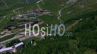 Mount Cervino (matterhorn) From Breuil Cervinia - Video Drone Footage