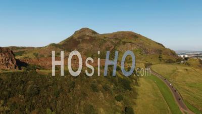 Arthur's Seat In Edinburgh (ecosse -Vidéo Drone)