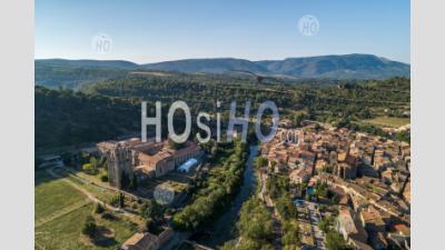 Abbaye De Lagrasse Aude - Aerial Photography