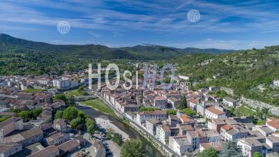 Bedarieux Herault - Drone Point Of View - Photographie Aérienne