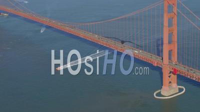 Vue Aérienne Du Golden Gate Bridge