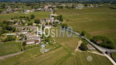 Aerial View Montagne Saint-Emilion - Drone Point Of View - Photographie Aérienne