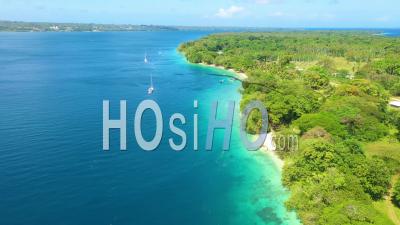 2019 - Les îles Du Pacifique De Mélanésie, Vanuatu Avec Des Jungles De Palmiers - Vidéo Aérienne Par Drone