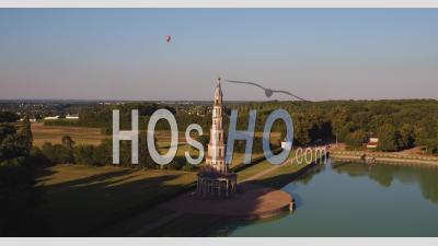 Pagode Of Amboise, Video Drone Footage
