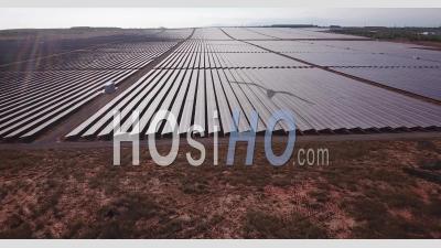 Revealing The Impressive Size Of A Solar Farm In Vietnam - Video Drone Footage