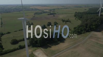 Parc éolien De Wiesviller Woelfling, Vidéo Drone