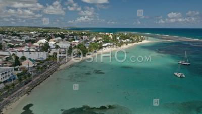 Beach Of Sainte-Anne , Guadeloupe - Aerial Photography