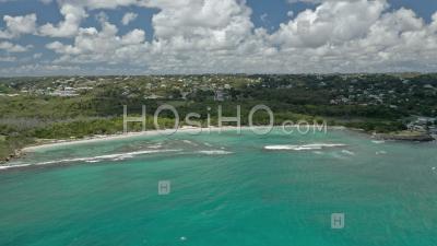 Beach Of Saint-Felix , Guadeloupe - Aerial Photography