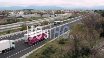 A9 Motorway During Covid-19, Perpignan