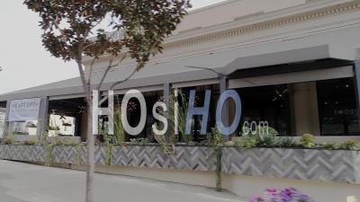 Shuttered Stores And Cafes At Sunset Plaza In West Hollywood