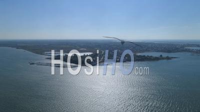 Rade De Lorient And Locmiquelic Seen By Drone