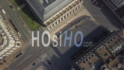 Vue Aérienne De La Ville De Bordeaux, Unesco, Le Triangle D'or, Place De La Comédie, Grand Théâtre - Vidéo Par Drone