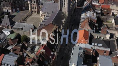 Vidéo Aérienne De La Douai Pendant Le Confinement Mondial En Raison De Covid-19 - Vidéo Drone
