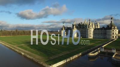 The Majestic Chateau De Chambord - Video Drone Footage
