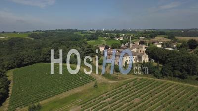 Monastery In South Of France, Video Drone Footage