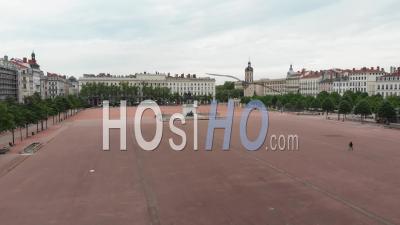 Place Bellecour à Lyon - Vidéo Drone