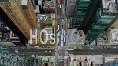 Manhattan New York During Covid-19 Pandemic - Video Drone Footage