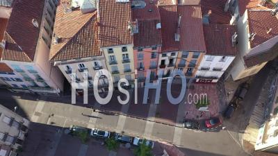 Place Rigaud à Perpignan Pendant Covid-19 - Vidéo Aérienne Par Drone
