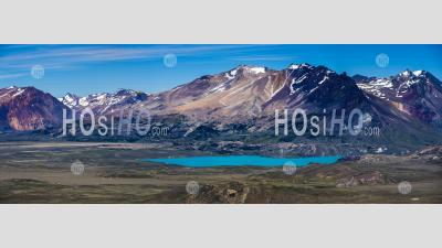 Lac Belgrano Au Pied Des Andes, Le Parc National Perito Moreno, Patagonie, Argentine, Amérique Du Sud