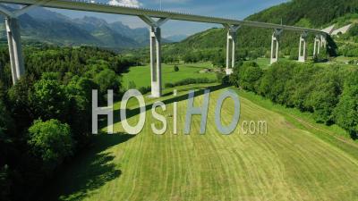 Monestier Viaduct, France - Video Drone Footage