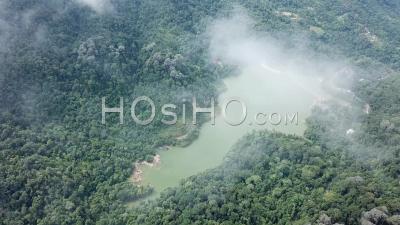 Fly Toward Ayer Itam Dam - Video Drone Footage