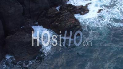 Seongsan Ilchulbong On Jeju Island, South Korea - Video Drone Footage