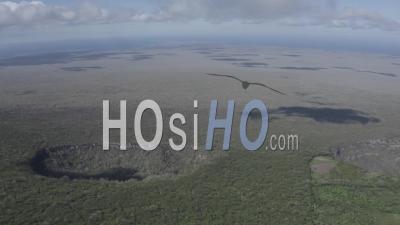 Craters In Santa Cruz Island 2 - Video Drone Footage