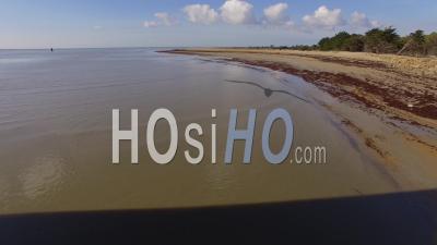 Island Bridge Noirmoutier - Video Drone Footage