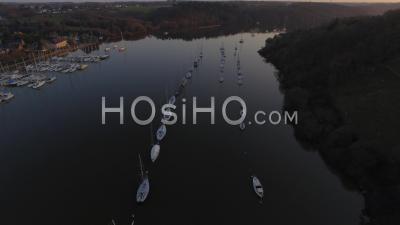 Port De La Roche-Bernard Vidéo Drone
