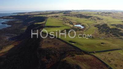 Aerial Footage Of Fairmont Golf Course In St Andrews, Scotland, Uk - Video Drone Footage
