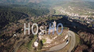 Rocher De Dabo - Lorraine - Vidéo Par Drone 
