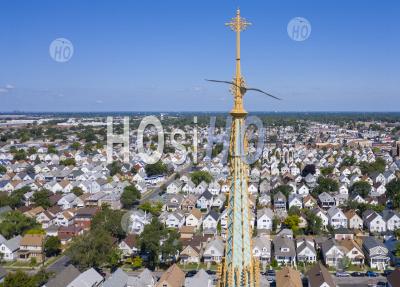 St Florian Catholic Church - Aerial Photography