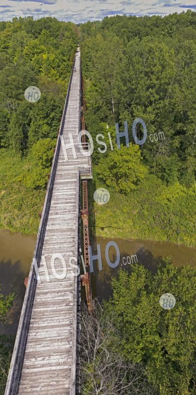 Michigan Rail Trail - Photographie Aérienne