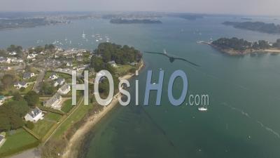 Port Blanc Et L'ile Aux Moines Vidéo Drone