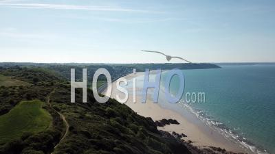 Martin Beach - Saint-Brieuc - Video Drone Footage